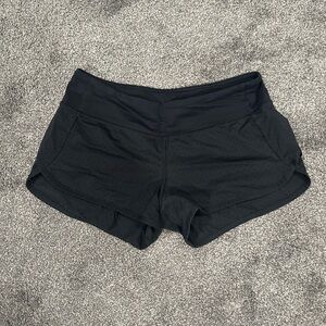Lululemon Black Lined Shorts